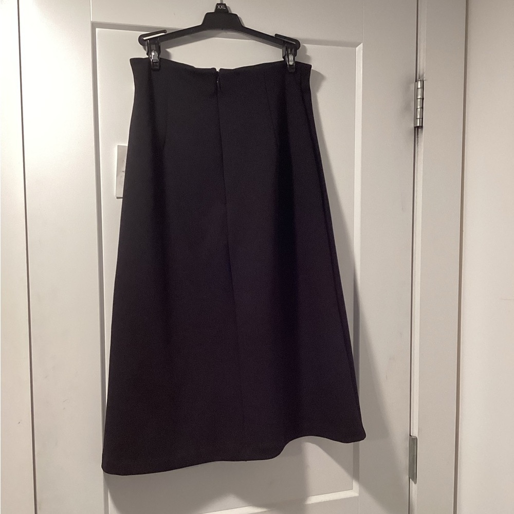 Nwt Nordstrom‎ Size S Black A- line Skirt - Picture 2 of 6